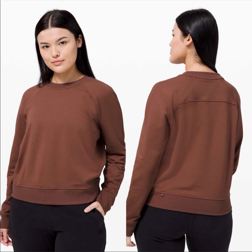 Lululemon Warm Down Crew, Sz 2, Ancient Copper